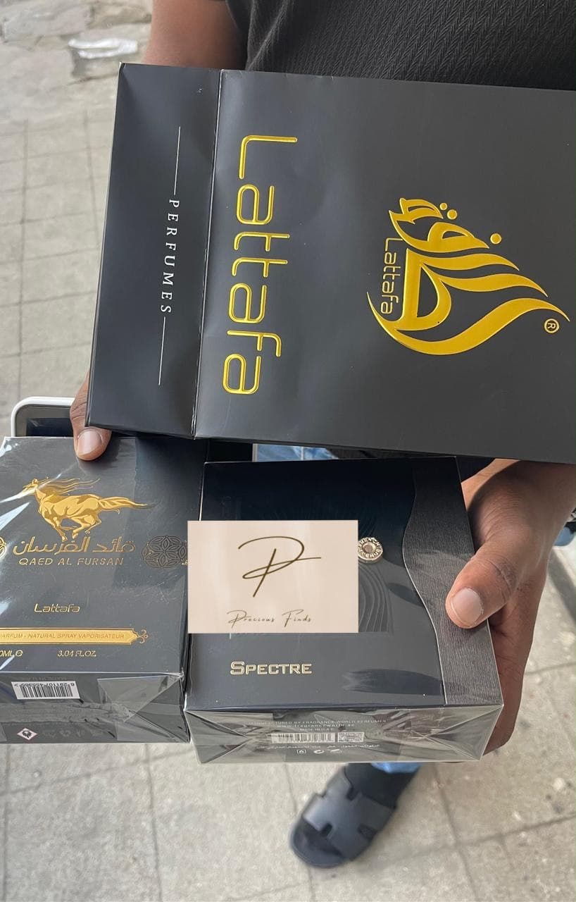 PERFUME QAED AL FURSAN LATTAFA & SPECTRE🔥